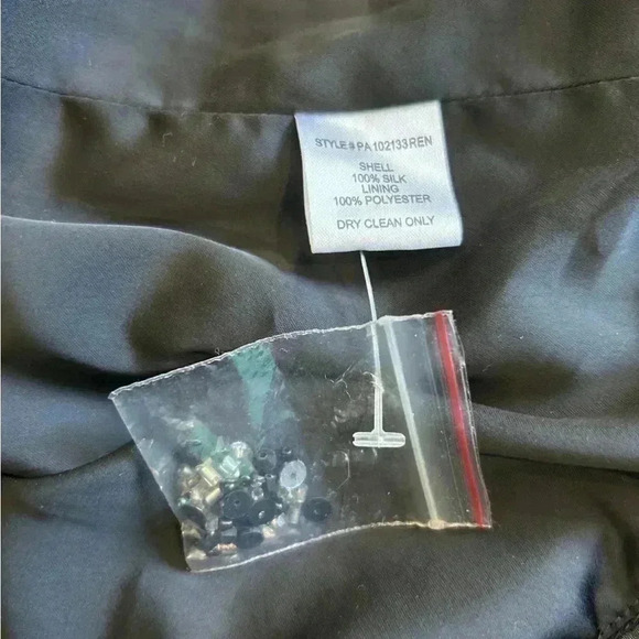 Parker Taha Beaded Halter black Dress in size xs - Picture 5 of 12